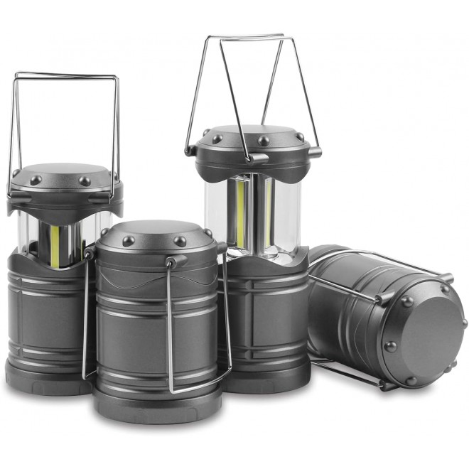 Otium LED Camping Lantern, 4 Pack Battery Powered Flashlight for Power Outages, Portable Collapsible Hanging Light Essential for Home, Outdoor, Emergency Lamp Survival Kit Gear for Hurricane Otium LED Camping Lantern, 4 Pack Battery Powered Flashlight for Power Outages, Portable Collapsible Hanging Light Essential for Home, Outdoor, Emergency Lamp Survival Kit Gear for Hurricane