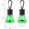 Otium LED Camping Lantern, Camping Essentials, 3 Lighting Modes, Hanging Tent Light Bulbs with Clip Hook for Camping, Hiking, Hurricane, Storms, Outages, Collapsible, Batteries Included, 4 Packs