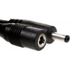DTECH  Extension Cable - Male to Female, 3.5mm x 1.35mm, for LED Under Cabinet Lighting with Wire Clips
