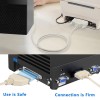 DTECH DB25 to CN36 Parallel Printer Cable, DB25 25 Pin Male to CN36 Centronics 36 Pin Male Serial Parallel Printer Extension Cable Adapter for Connect Computers