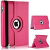 360 rotating  9.7" Colorful Patent PU leather case for Apple Ipad2  Black
