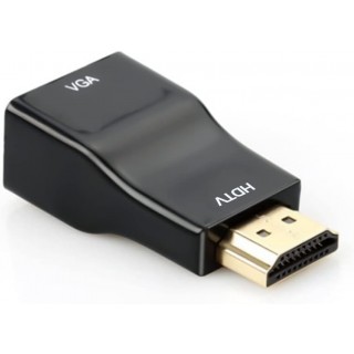 DTECH HDMI to VGA Adapter Converter, 1080P Male to Female Cord for Computer, Desktop, Laptop, PC, Monitor, Projector, HDTV, Chromebook