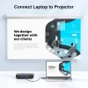 DTECH HDMI to VGA Adapter Converter, 1080P Male to Female Cord for Computer, Desktop, Laptop, PC, Monitor, Projector, HDTV, Chromebook