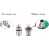 DTECH 1.5FT M12 8 Pin A Code Male Connector Cable, IP67 Waterproof Back Mount Cable UnShielded Straight Aviation Socket Electrical Cable Sensor Receptacle 60V 2A
