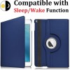 Case for iPad2 Pro 9.7 inch (2011), 360 Degree Stand [Auto Sleep/Wake] Folio Leather Smart Cover,Blue