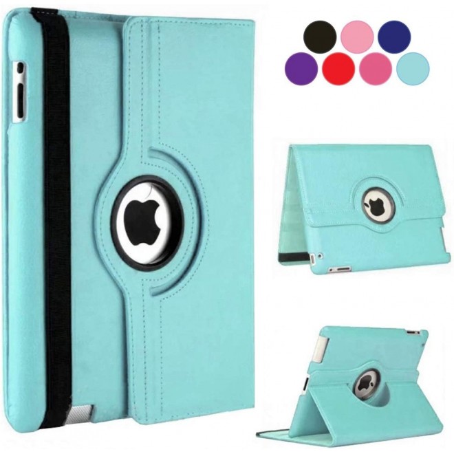 Case for iPad2 Pro 9.7 inch (2011), 360 Degree Stand [Auto Sleep/Wake] Folio Leather Smart Cover,White