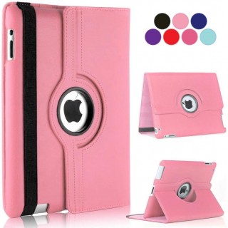 Case for iPad2 Pro 9.7 inch (2011), 360 Degree Stand [Auto Sleep/Wake] Folio Leather Smart Cover,Pink
