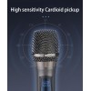 PESKI Wireless Microphones, Professional UHF Dual Microphones for Karaoke, Wireless Dynamic Microphone System Set with Rechargeable Receiver,Plug and Play, Speech, Wedding, Church, PA System 