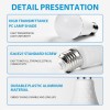 NEEWER 6 Pack Emergency LED Light Bulbs 15W Garage Lamp E27 E26 Daylight White 6500K