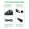 NEEWER AC Adapter Charger  Power Supply C with Multi Port  OUTPUT 5V 2A